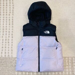Girls Vest North Face Reversible North Down Hooded  (XL)